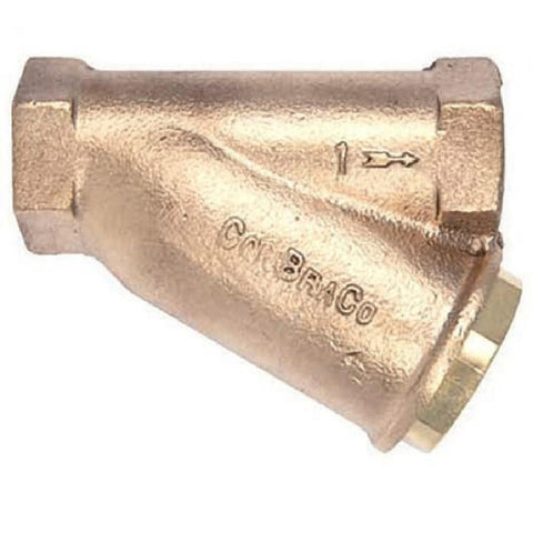 1-1/2" Pipe, FNPT Ends, Cast Bronze Y-Strainer