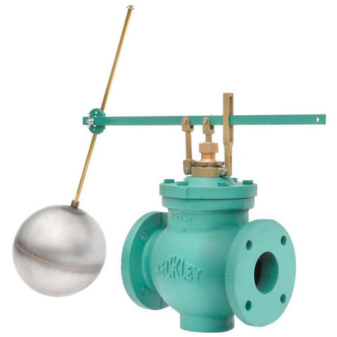 1-1/2" Pipe, Bronze, Globe Pattern-Double Seat, Automatic Float Valve