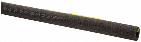 3/8" Thick x 3/8" Pipe x 6' Long, Polyethylene Flexible Pipe Insulation