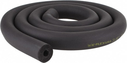 3/8" Thick x 6' Long, Elastomeric Flexible Pipe Insulation