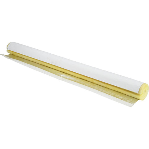 1-1/2" Thick x 12" Pipe x 3' Long, Fiberglass Rigid Pipe Insulation