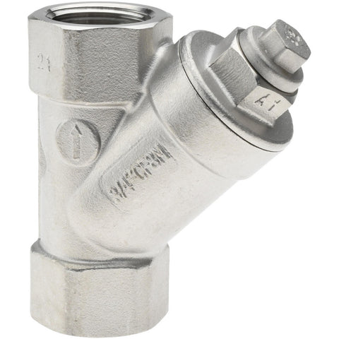 3/4" Pipe, Female NPT Ends, 316 Stainless Steel Y-Strainer