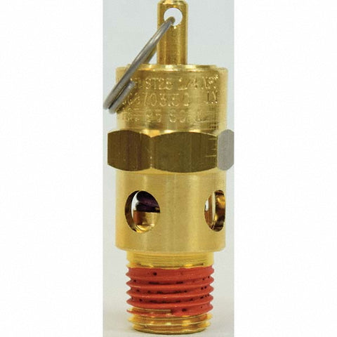 ASME Safety Relief Valve: 1/4" Inlet, 262 CFM, 300 Max psi