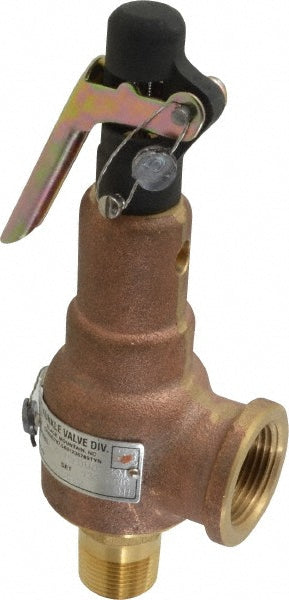 ASME Safety Relief Valve: 3/4" Inlet, 567 CFM, 135 Max psi