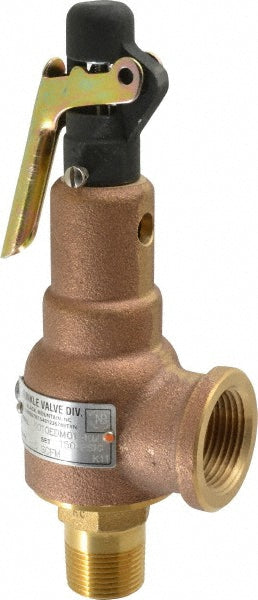 ASME Safety Relief Valve: 3/4" Inlet, 625 CFM, 150 Max psi
