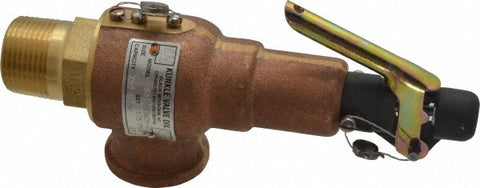 ASME Safety Relief Valve: 1" Inlet, 720 CFM, 175 Max psi