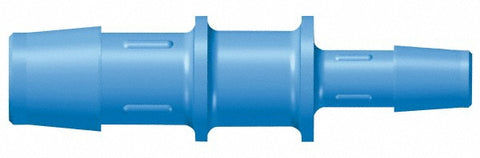 Barbed Tube Reducer: Single Barb, 5/8 x 1/2" Barb