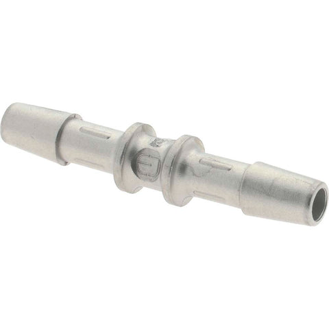 Barbed Tube Straight Coupler: 3/16" Barbs