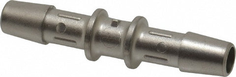 Barbed Tube Straight Coupler: 1/4" Barbs