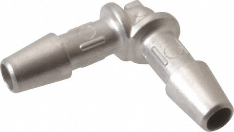 Barbed Tube Elbow: 1/8" Barbs