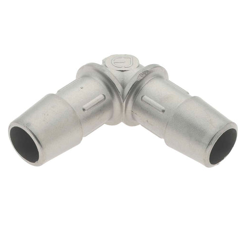 Barbed Tube Elbow: 3/8" Barbs