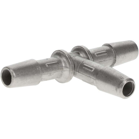 Barbed Tube Tee: 3/16" Barbs