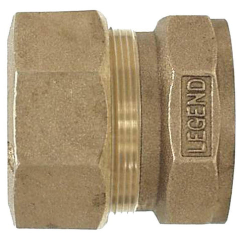 2" Compression x FIP Brass Coupling