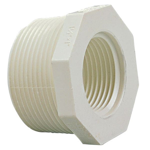 (Nibco Part#:  L180800) 4618-3-4 - Bushing MIPT x FIPT - PVC Schedule 40