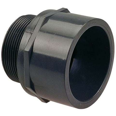 (Nibco Part#:  CA04600) 4504 - Male Adapter S x MPT - PVC Schedule 80