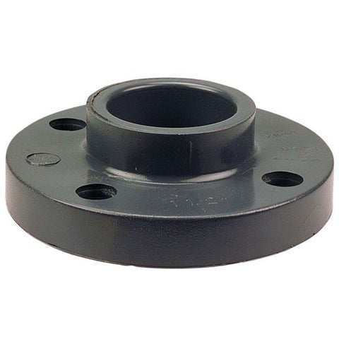 (Nibco Part#:  CA21000) 4551-H - Socket Flange S - PVC Schedule 80, One-Piece Solid Design