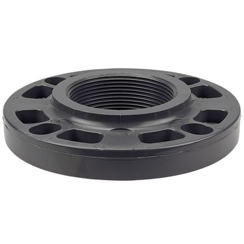 (Nibco Part#:  CA25200) 4551-W-3 - Thread Flange FPT - PVC Schedule 80, One-Piece Webbed Design