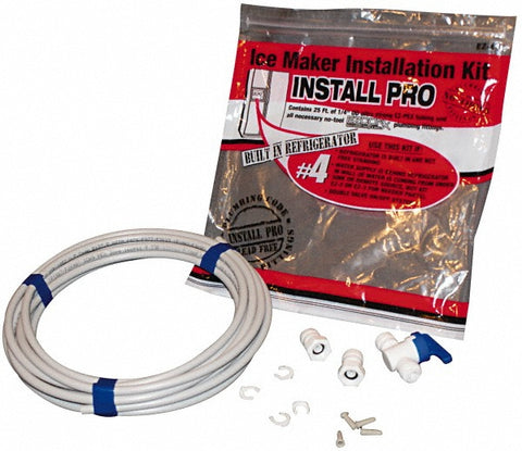 10 Piece, 1/8" ID Built in Refrigerator & Double Valve Ice Maker Kit