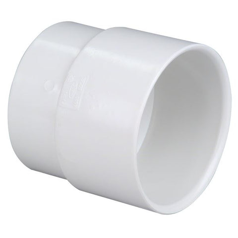 (Nibco Part#:  K009000) 4800 - Soil Pipe Adapter H x H - PVC DWV