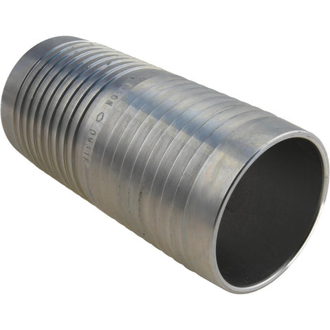 2-1/2" ID Hose Barb: Steel Double Bolt Clamp