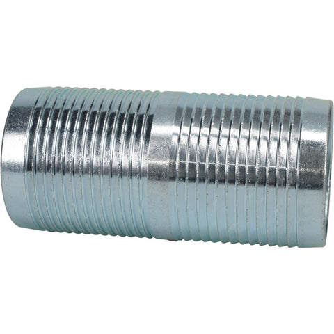 3" ID Hose Barb: Steel Double Bolt Clamp