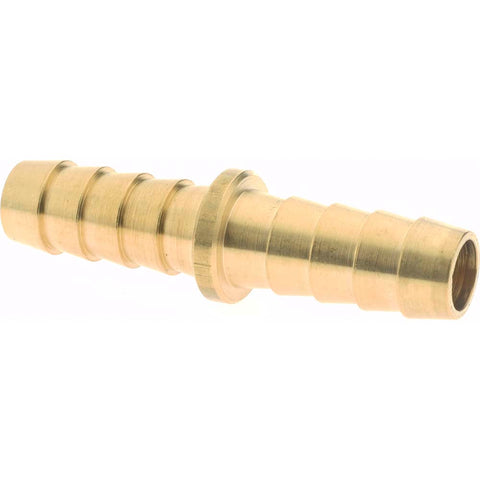 3/8" ID Hose Barb: Brass Double Bolt Clamp