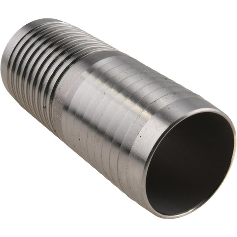 2" ID Hose Barb: Stainless Steel