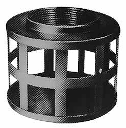3" Hose, Square Hole Strainer