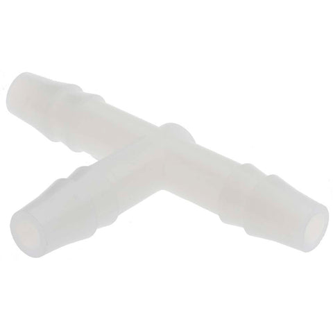 Barbed Tube Union Tee: 1/4" Barbs