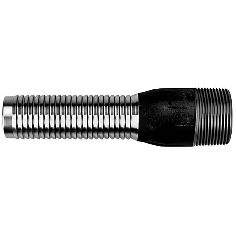 4" Pipe ID, Long Shank Combination Nipple for Hoses