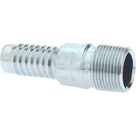3/4" Pipe ID, Threaded Combination Nipple for Hoses