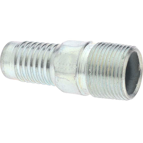 1" Pipe ID, Threaded Combination Nipple for Hoses