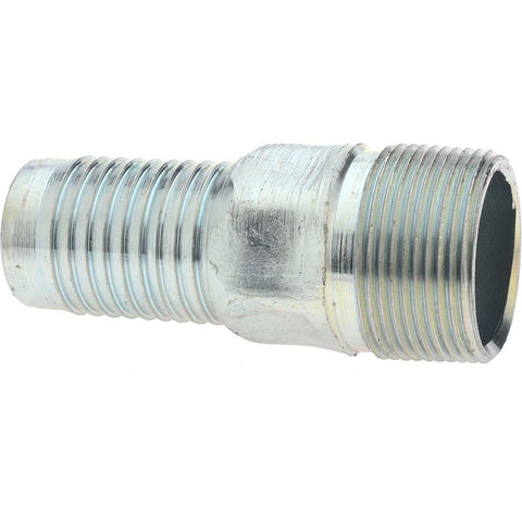 1-1/4" Pipe ID, Threaded Combination Nipple for Hoses