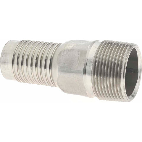 1-1/4" Pipe ID, Threaded Combination Nipple for Hoses