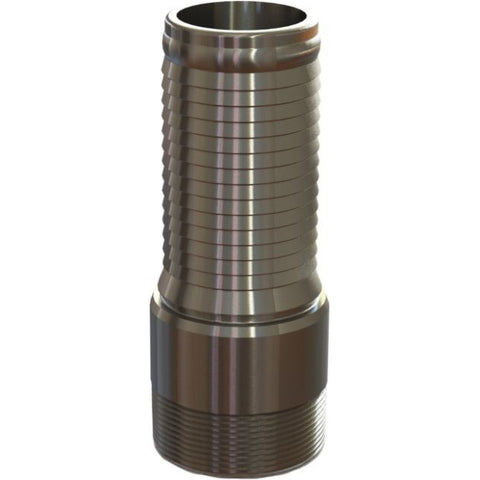 2-1/2" Pipe ID, Long Shank Combination Nipple for Hoses