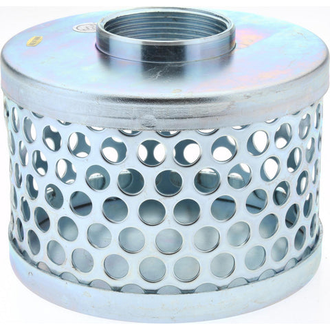 1-1/2" Hose, Round Hole Strainer