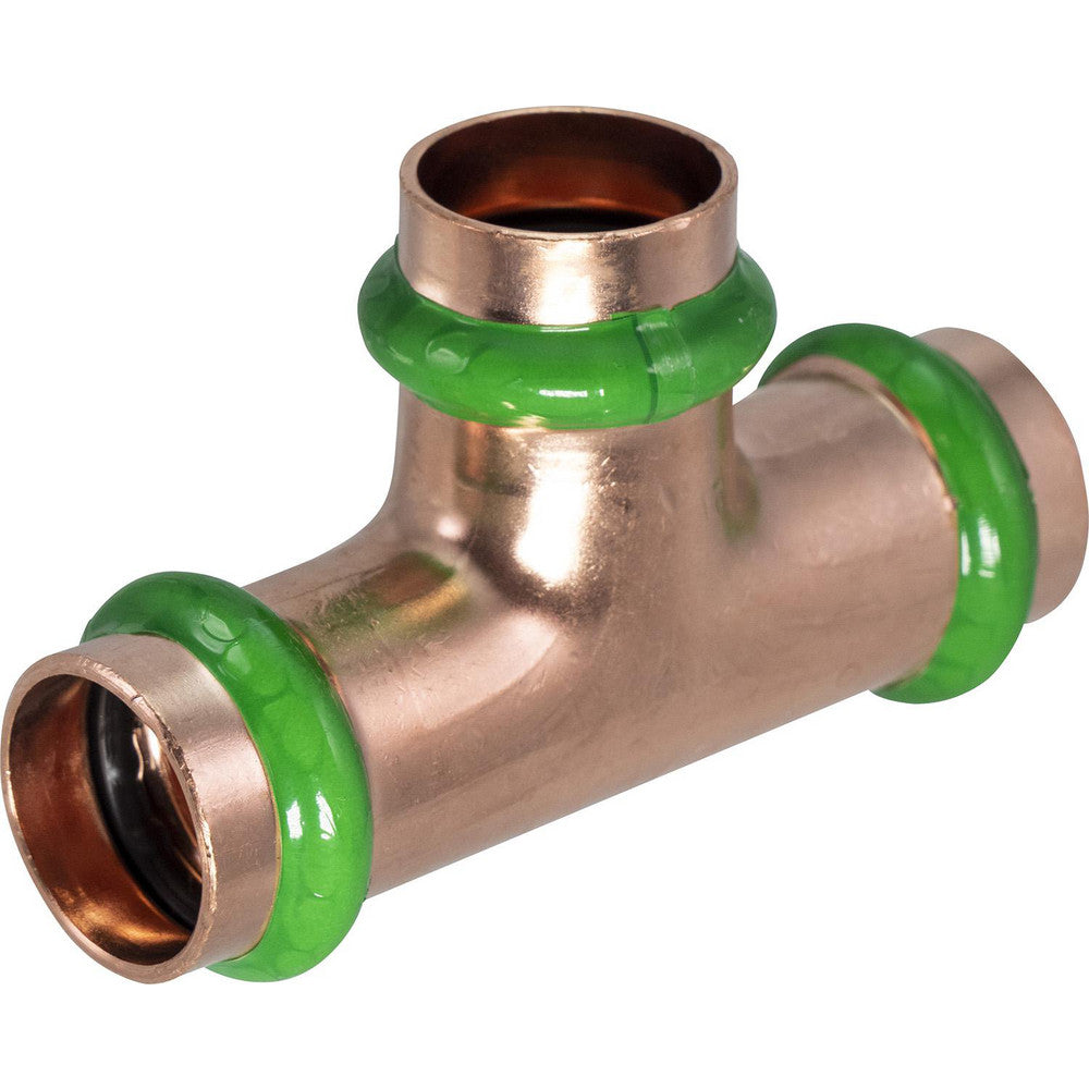 Copper Pipe Fittings: Fitting Type: Tee; Fitting Size: 3/4; Style: Pre ...
