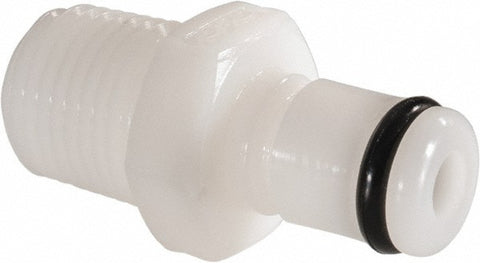 1/8" Nominal Flow, 1/8 NPT Thread, Male, Inline Threaded-Male Plug