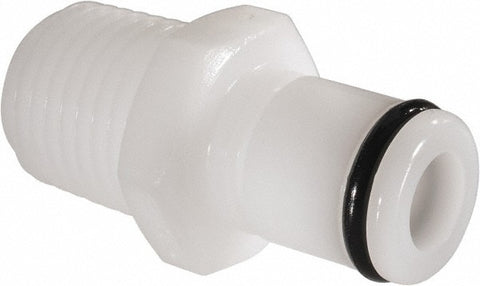 1/4" Nominal Flow, 1/4 NPT Thread, Female, Inline Threaded-Male Plug