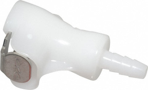 1/8" Nominal Flow, 1/8" ID, Female, Inline Hose Barb-Female Socket