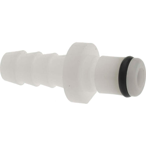 1/8" Nominal Flow, 1/4" ID, Male, Inline Hose Barb-Male Plug