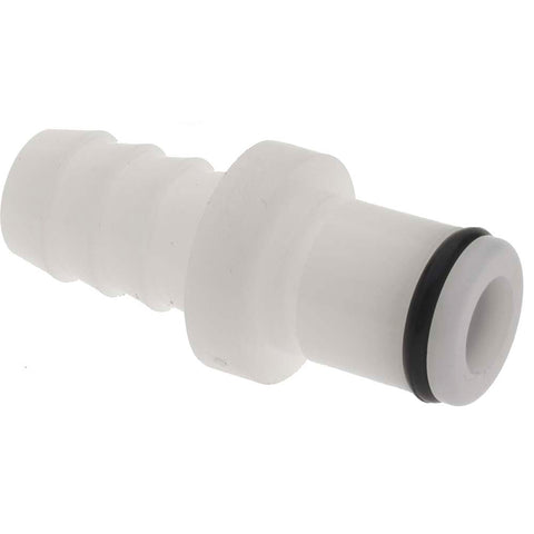 1/4" Nominal Flow, 3/8" ID, Male, Inline Hose Barb-Male Plug