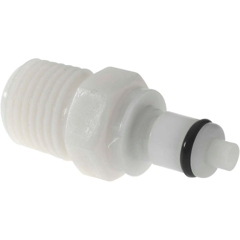 1/8" Nominal Flow, 1/4 NPT Thread, Male, Inline Threaded-Male Plug