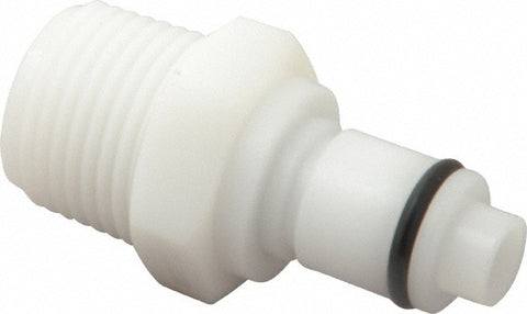 1/4" Nominal Flow, 3/8 NPT Thread, Male, Inline Threaded-Male Plug
