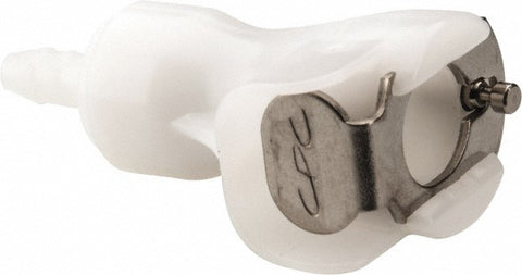 1/8" Nominal Flow, 1/8" ID, Female, Inline Hose Barb-Female Socket