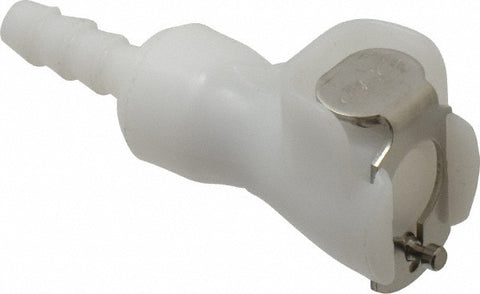 1/8" Nominal Flow, 3/16" ID, Female, Inline Hose Barb-Female Socket