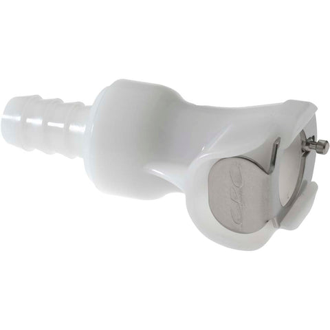 1/4" Nominal Flow, 5/16" ID, Female, Inline Hose Barb-Female Socket