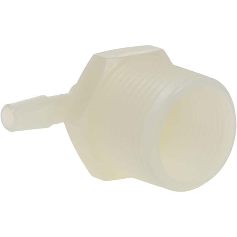 Barbed Tube Branch Tee: 1/4" Barbs, 3/4" NPT