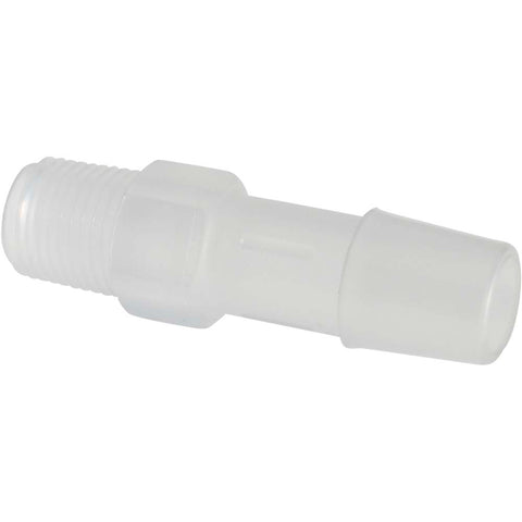 Barbed Tube Adapter: 3/8" Barbs, 1/8" NPT