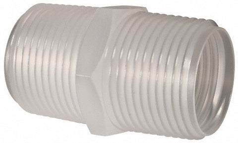 1 NPT Polypropylene Threaded Tube Fitting